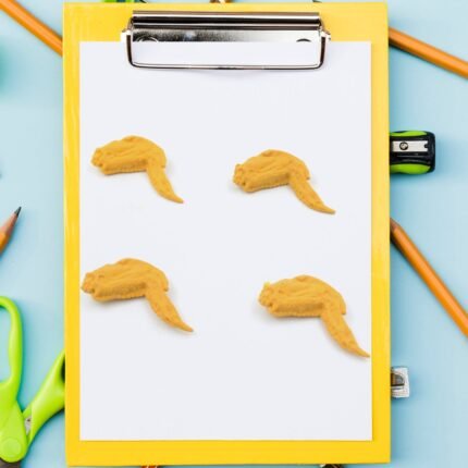 Erasers, Pencil Eraser, Chicken Wings Chicken Legs Eraser Student School Supplies Gifts Chicken Rubber Drawing Small Eraser (8 Pcs Set)