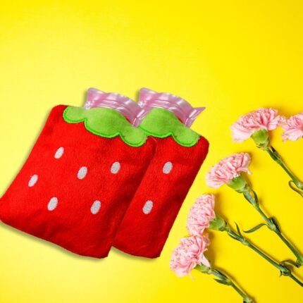 Mini Hot Water Bag with Design Relief: Compact and Solution for Neck Shoulder Comfort