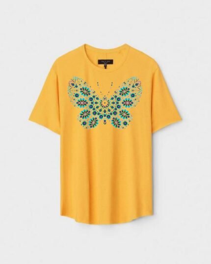 Unisex Designer Premium Quality Printed T-Shirt For Boys And Girls :: Cloth type : Cotton - Colour :: Yellow